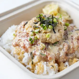 Sticky Spicy Ahi Bowl