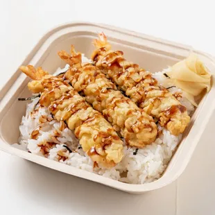 Shrimp Tempura Bowl
