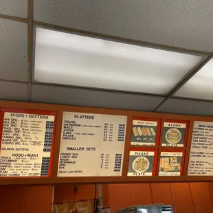 Menus