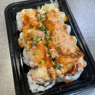 Crunchy Spicy Ahi Maki