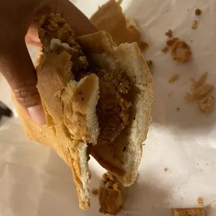 Shrimp poboy ;(