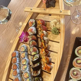 sushi, food, sushi and sashimi, sashimi