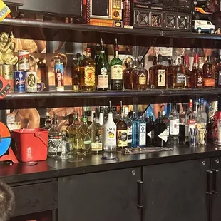 Part of the bar
