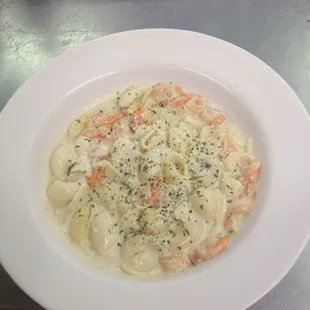 Shrimp pasta