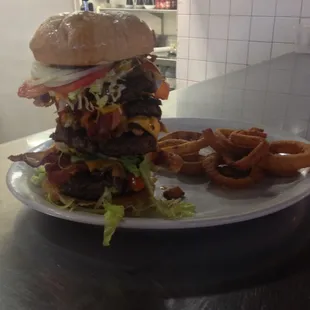 Triple burger