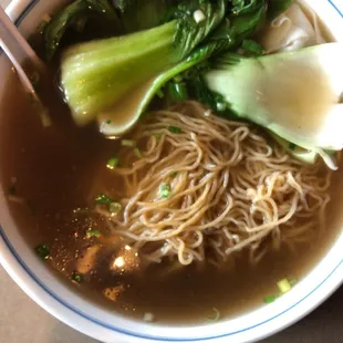 Shrimp Wonton Noodle Soup