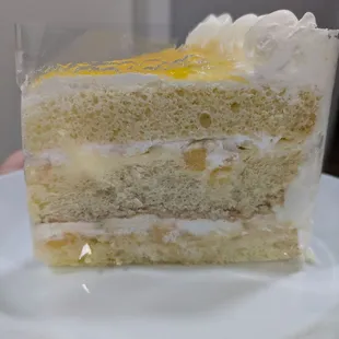 MOLDY "fresh" mango cake $5.25 - 8/29/24