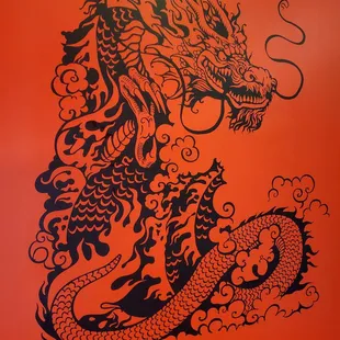 a dragon
