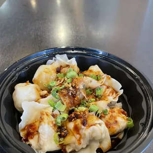 Spicy Sichuan Wontons