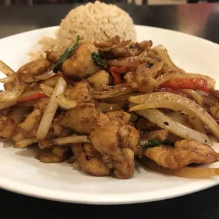 (L) Thai Basil Chicken