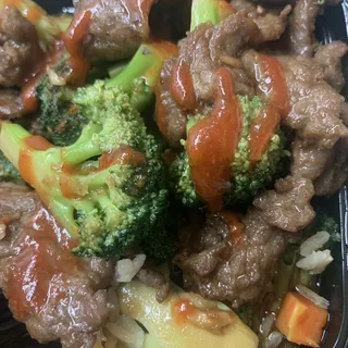 Individual Beef and Broccoli