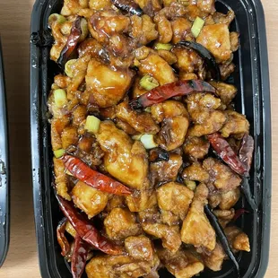 Family Kung Pao chicken