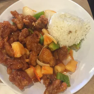 Sweet and Sour Chicken