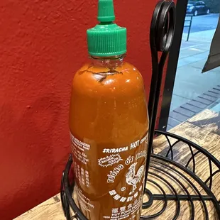 they have real sriracha!