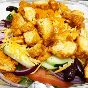 Buffalo Chicken Salad