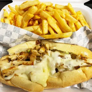 Chicken Philly Combo