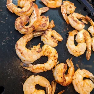 Cajun Shrimp (dinner only).