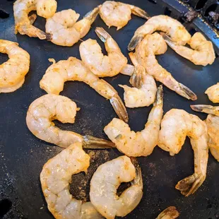 Cajun Shrimp (dinner only).