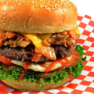 burgers, food, burger