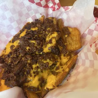 Bacon Chili Cheese Wedge Fries