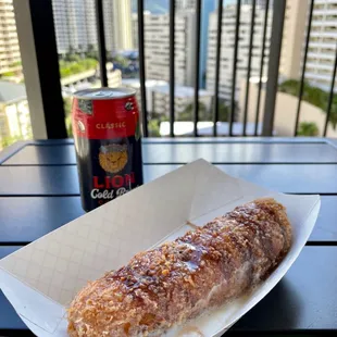 a can of kpop on a table
