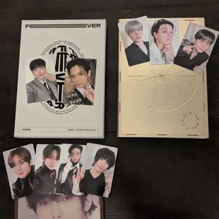 Ateez - Zero Fever Epilogue(A ver.), Golden Hour Part 1(Hello82 Yeosang digipak), Golden Hour Part 2(To. ver Yeosang signature)