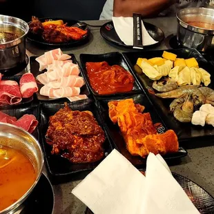 BBQ and Hot Pot.