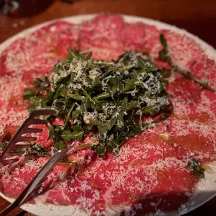 Wagyu beef carpaccio