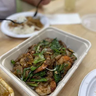 padseeeew with shrimp