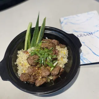 Ribeye Garlic Fried Rice