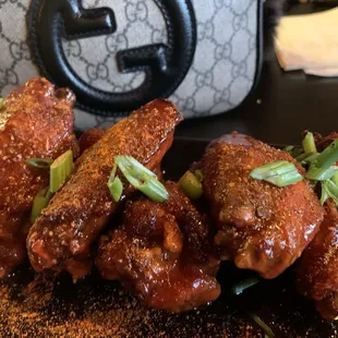Hot honey olbay wings