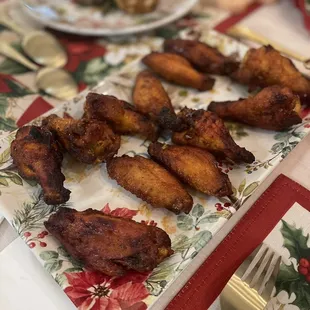 honey old bay wings and honey lemon pepper wings