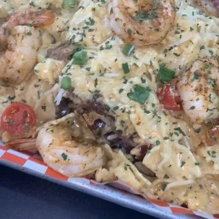 Blackened Pasta with Shrimp