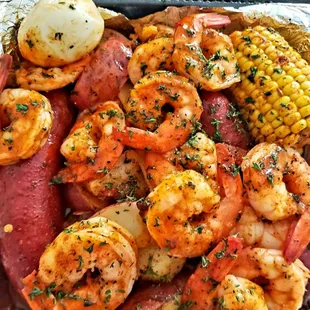 #5 Large Shrimp Platter