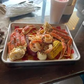 #2 Krab & Shrimp Platter