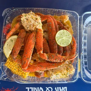 Krab and shrimp boat