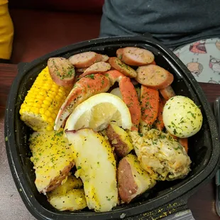 Krab &amp; Go one king lunch.