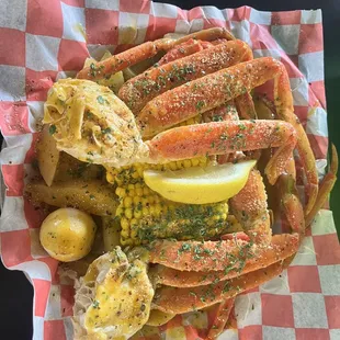 Dinner Crab Platter