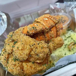 FRIED LOBSTER!