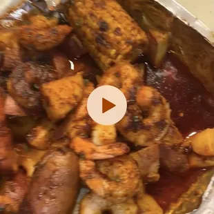 Spicy  1. Loaded platter