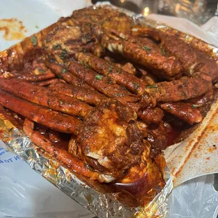 #2 Snow Krab and Shrimp in combo sauce