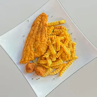 I'm on a seafood diet. I see food and I eat it.