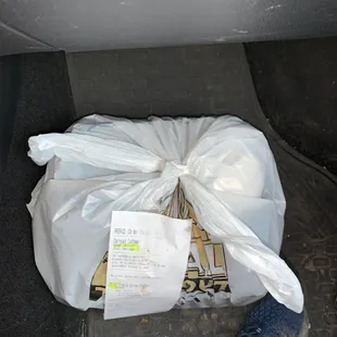 Take out crab legs, shrimp and sausage boil!