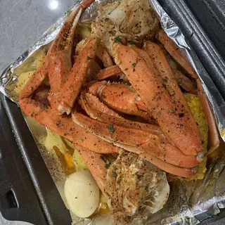 1. Krab and Shrimp Platter