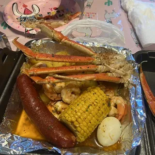 Steamed Krab Cluster