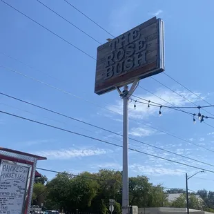 Located at the Rose Bush along with other food truck vendors