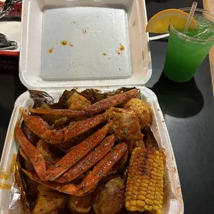 Krab Krab and Shrimp Tray