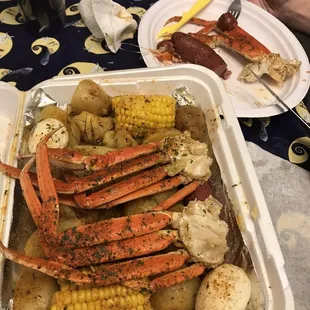 Loaded platter was missing shrimp