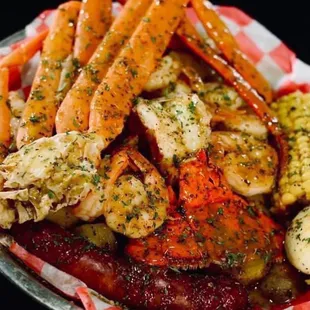 krab kingz lobster and corn