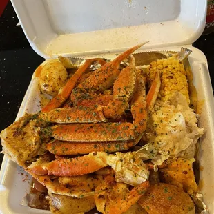 Krab Kingz Snow Crab and Shrimp
